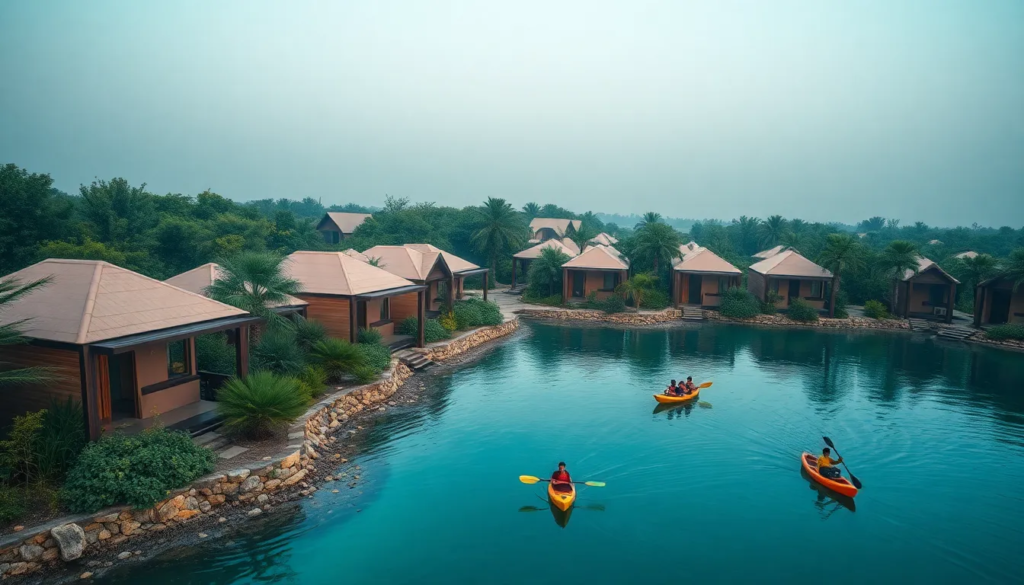 A vibrant collection of abstract paintings showcasing bold colors and unique designs.