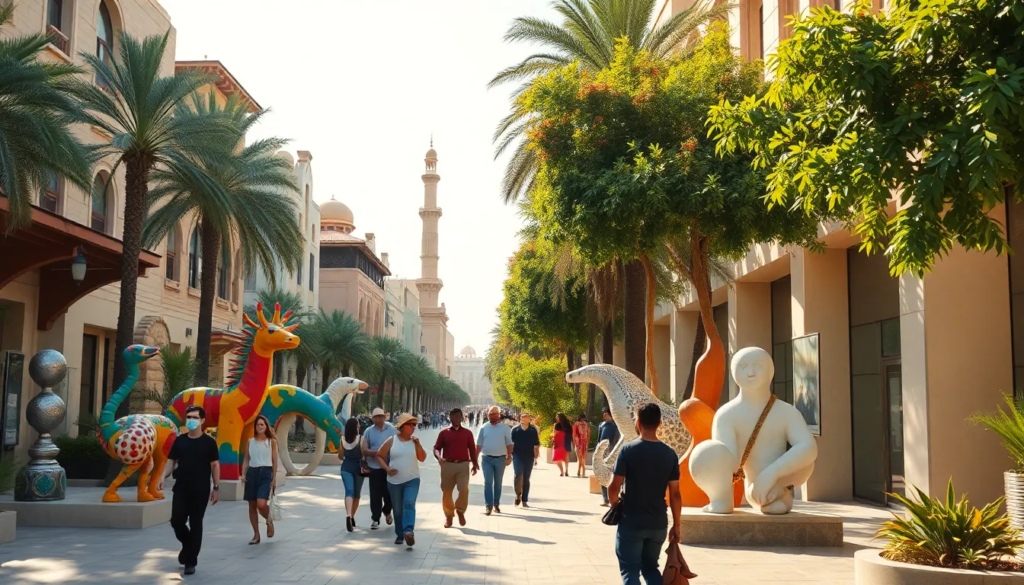 مجموعة من التحف الفنية التاريخية المعروضة في معرض فني كبير.