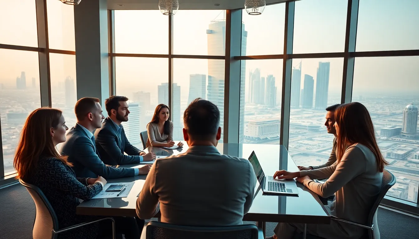 مجموعة من القطع الفنية الحديثة المعروضة في معرض فني كبير بألوان زاهية وتفاصيل دقيقة.