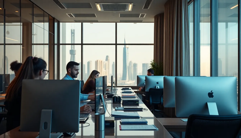 A diverse collection of modern art pieces displayed in a bright gallery, showcasing various styles and mediums.