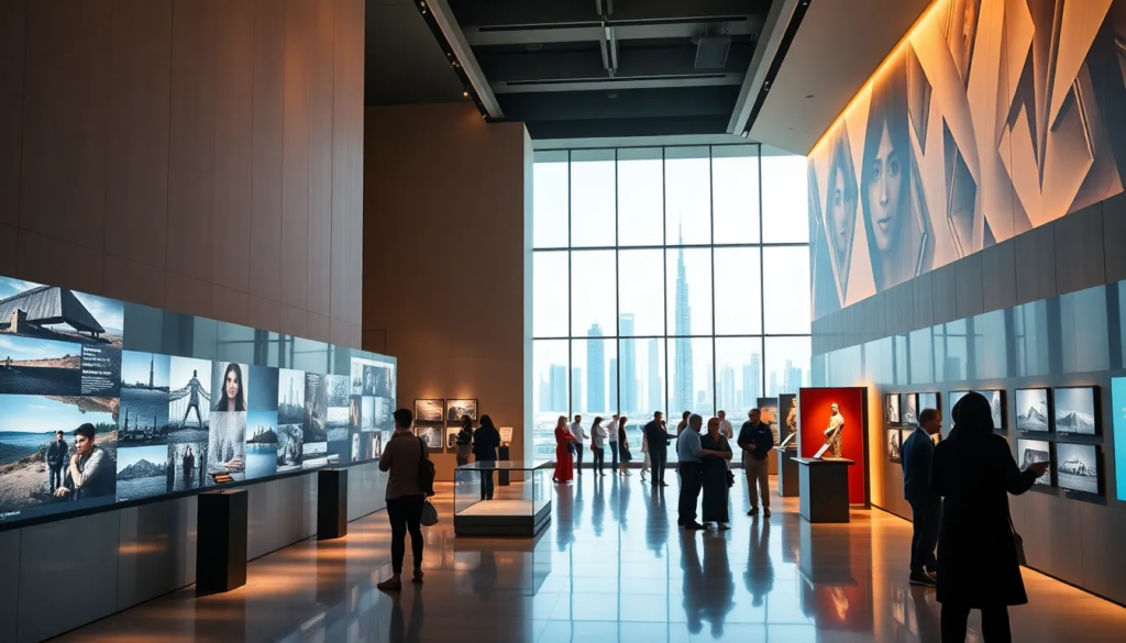 Выставка коллекции современного искусства с инсталляциями и уникальными арт-объектами.