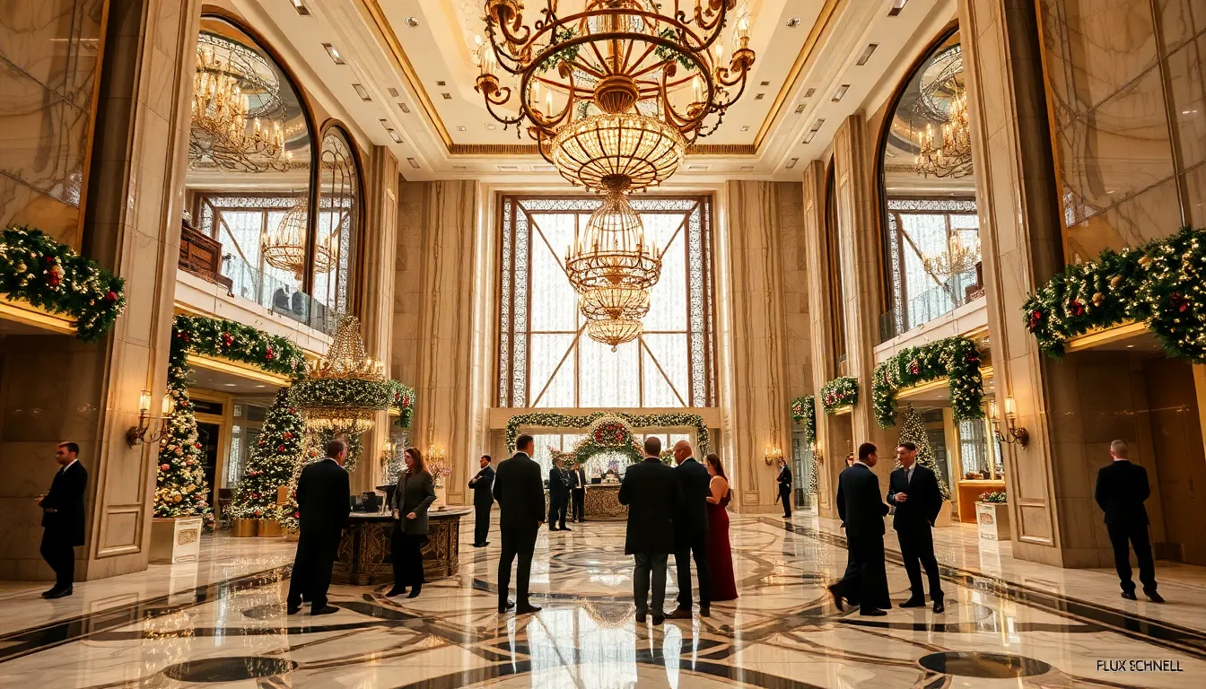 مجموعة من اللوحات الفنية المعاصرة تعرض في معرض فني حديث.